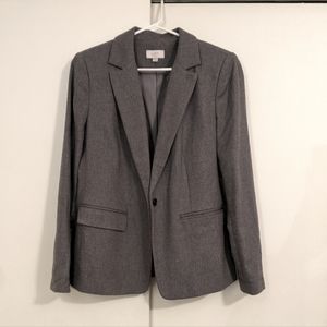 LOFT grey wool blazer